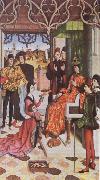 Dieric Bouts The Ordeal by Fire Spain oil painting artist